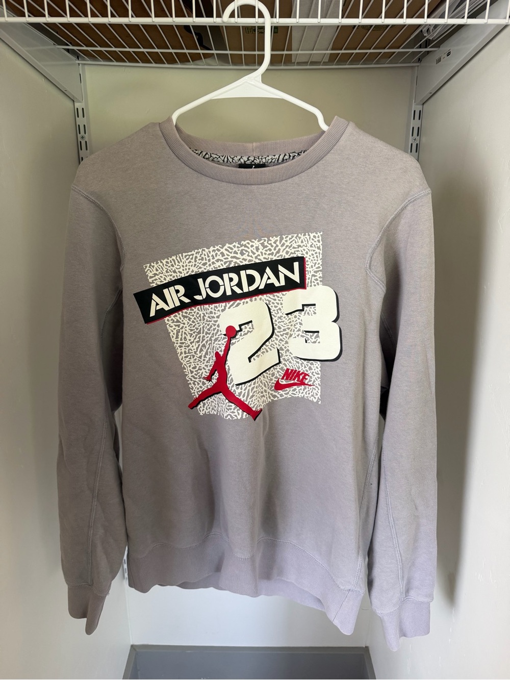 Air Jordan Gray Crewneck